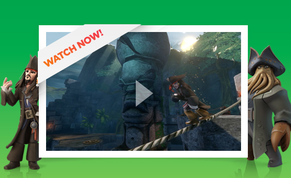 Disney Infinity Pirates of the Caribbean Playset - Watch Now!