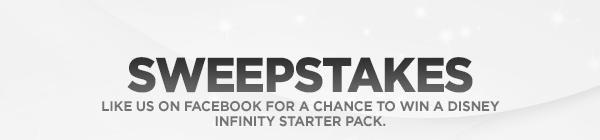 Disney Infinity Sweepstakes
