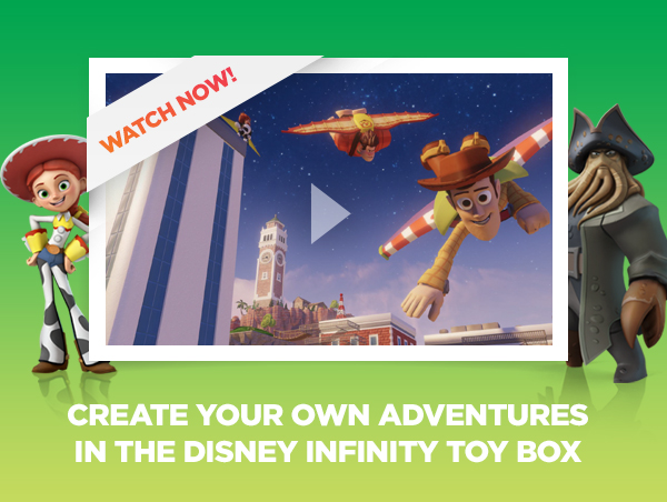 Create Your Own Games in the Disney Infinity Toy Box - Watch Now