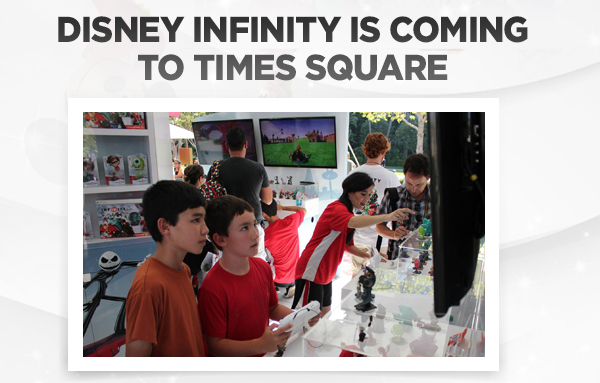 Disney Infinity is coming to Times Square