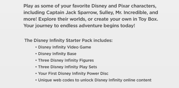 Starter Pack Details