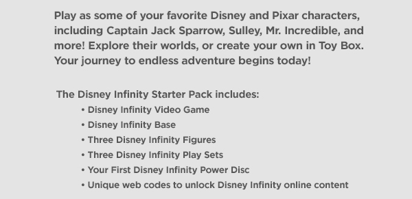 Starter Pack Details
