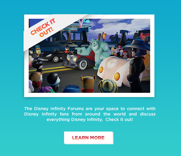 Disney Infinity Forums - Connect with Others