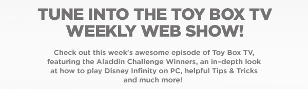 Tune into the Toy Box TV Weekly Web Show!