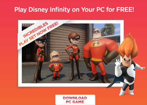 Download and Get the Incredibles Play Set for FREE!