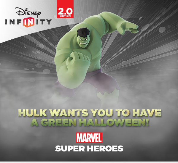 Hulk wants you to have a green halloween!