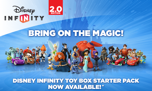 Disney Infinity Toy Box Starter Pack Now Available!