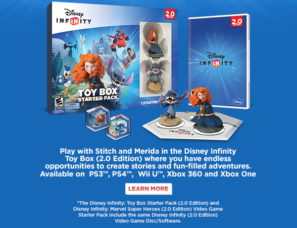Play with Stitch and Merida!