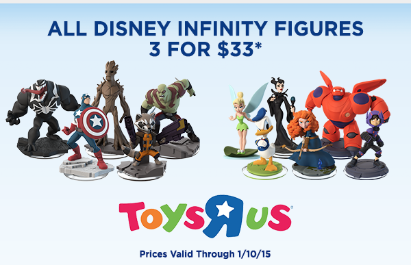 Disney Infinity Figures - 3 for $33!