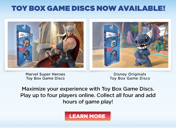 Toy Box Game Discs Are Here