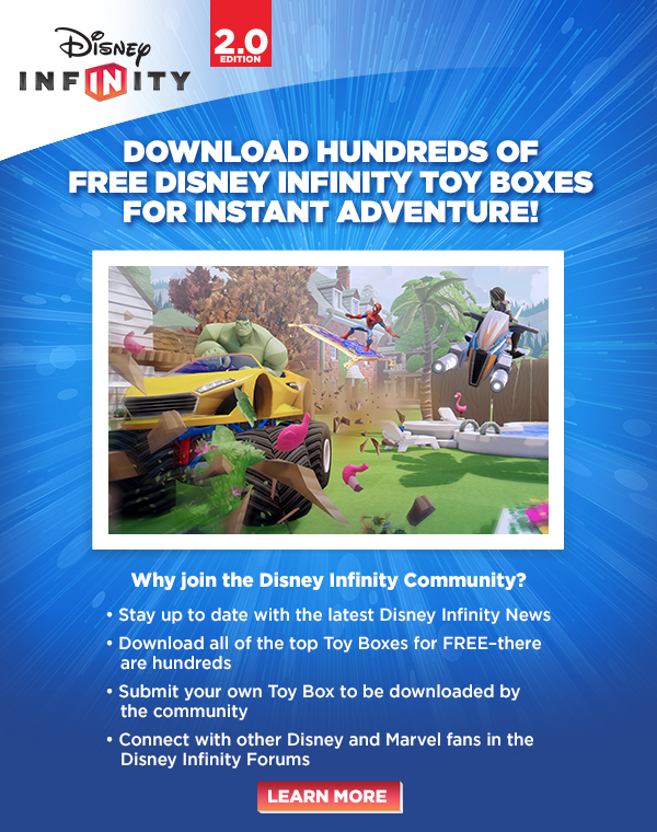 Join the Disney Infinity Community