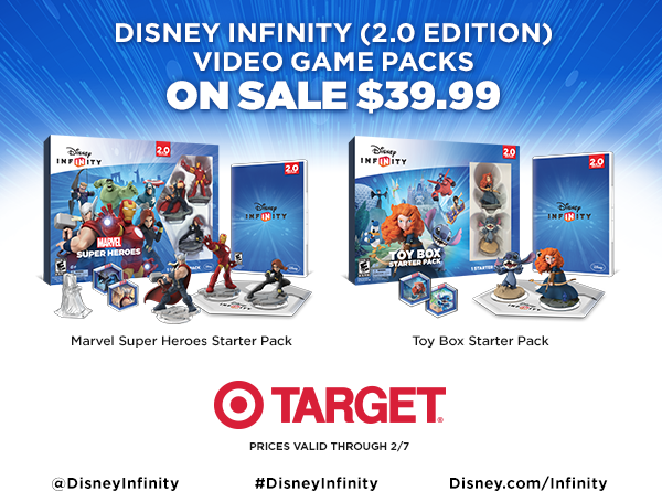 Disney Infinity 2.0 Video Packs Now On Sale