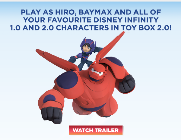 Hiro and Baymax in Toy Box 2.0! Watch the Video!