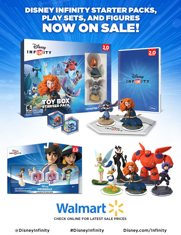 Disney Infinity Starter Packs, Figures and Playsets now on sale!