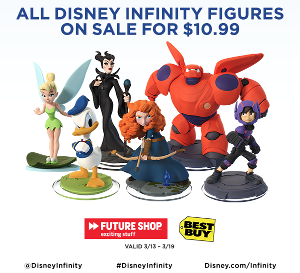 All Infinity Figures on Sale for $10.99