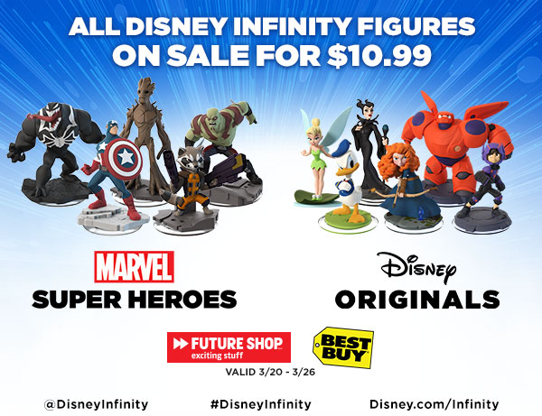 Disney Infinity Figures are now only $9.99 each!