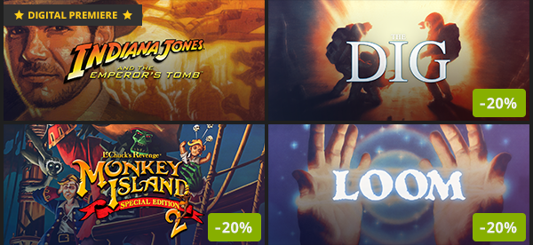 Indiana Jones, Dig, Loom and Much More!