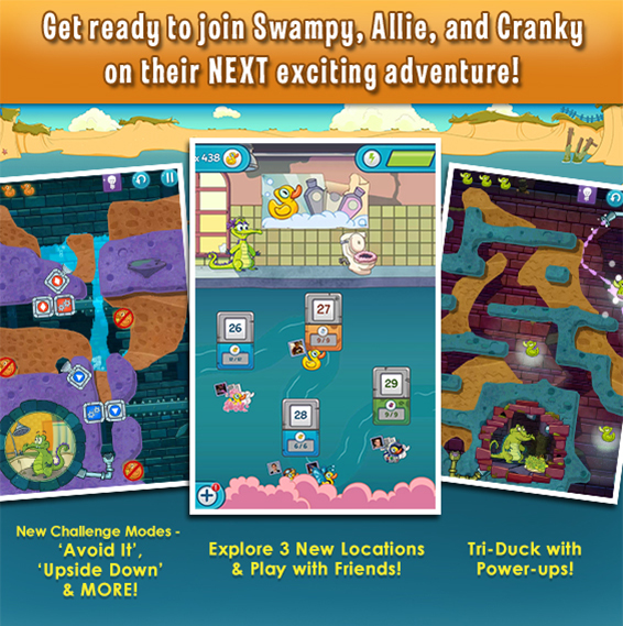 Get Ready to join Swampy, Allie and Cranky on their NEXT exiting adventure!