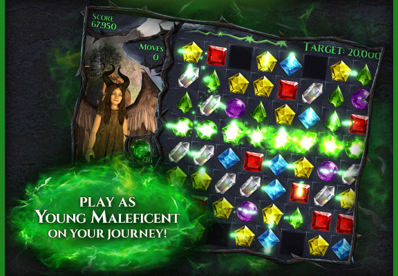Play as Young Maleficent on Your Journey!