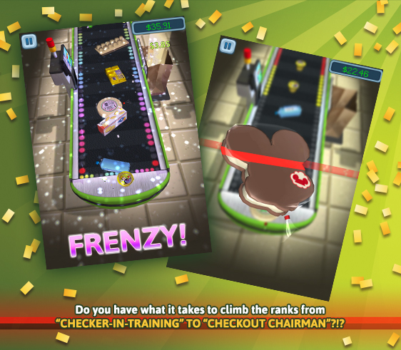 FRENZY! CHECKER-IN-TRAINING TO CHECKOUT CHAIRMAN?!?