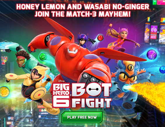 Big hero 6 Bot Fight | Play Free Now