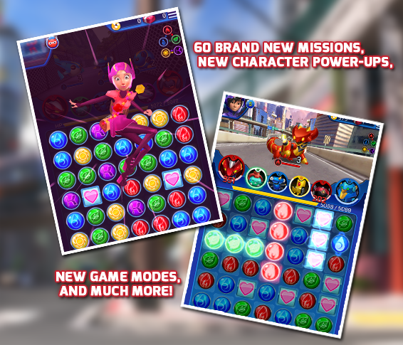 60 brand new missions, new character power-ups, New game modes, and much more!