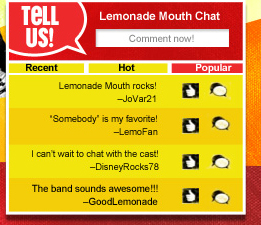 TELL US! CHAT MODULE