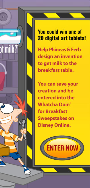 Click to enter the Whatcha Doin' for Breakfast Sweepstakes