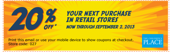20% Off Coupon