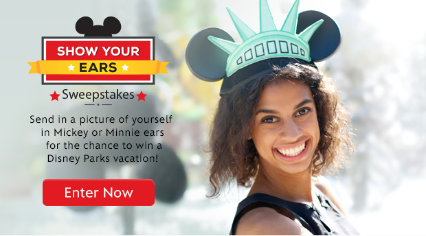 Enter Now for a chance to win Disney Park Vacation