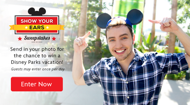 Enter Now for a chance to win Disney Park Vacation