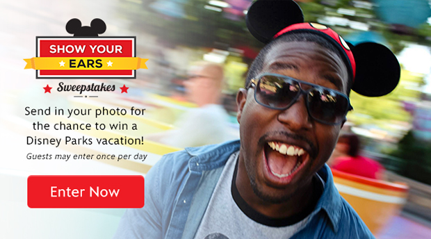 Enter Now for a chance to win Disney Park Vacation