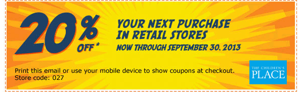 20% Off Coupon
