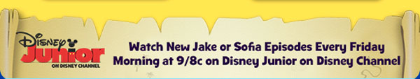 Disney Junior Channel - Watch Jake or Sofia Every Friday Morning 9/8c