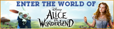 Enter the World of Disney's Alice in Wonderland