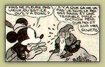 Mickey Mouse Comic Strip