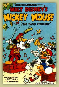 Mickey Mouse in "The Band Concert"