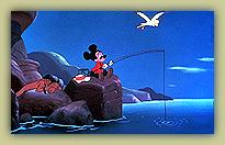 Mickey Mouse & Pluto Fishing