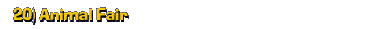 20) Animal Fair